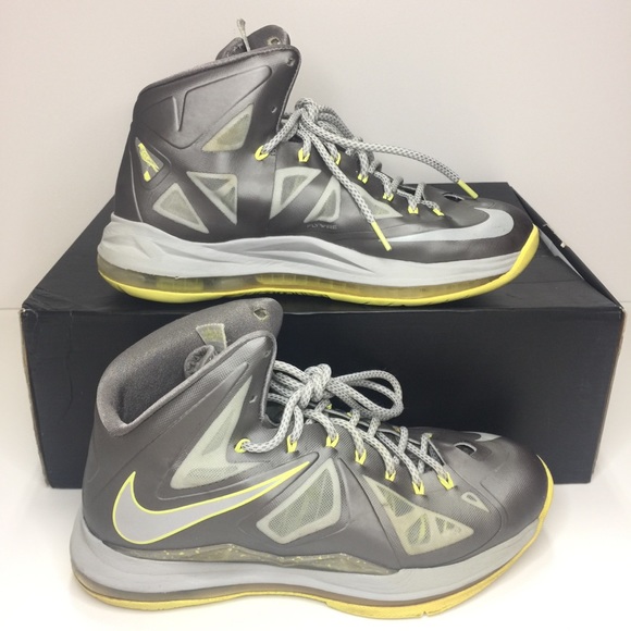 Nike Lebron X Yellow Diamond 541100 007 Size 9.5 - Picture 5 of 8